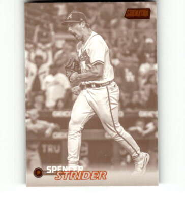 2023 Stadium Club Sepia #192 Spencer Strider Braves