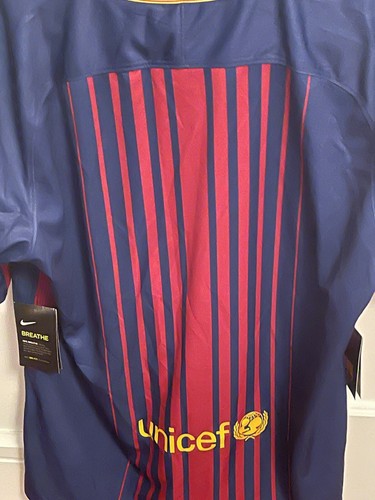Nike FC Barcelona Jersey 2017 Home Blue Shirt Jersey 724614-100 Mens Size  XL | eBay