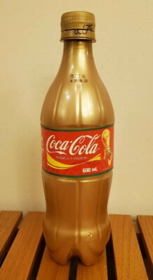 2006 FIFA World Cup Coca Cola Gold Bottle Australian Limited