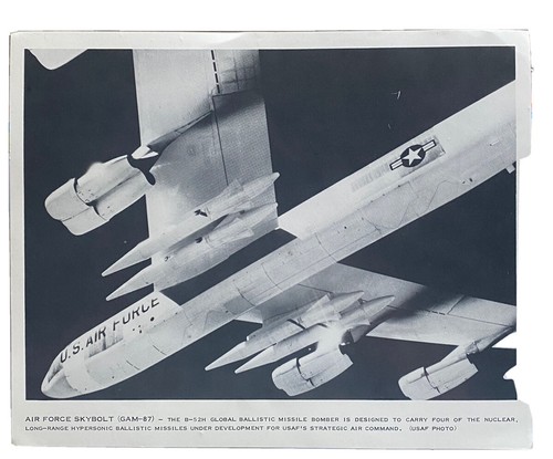 Vintage US Airforce Skybolt GAM87 B-52H Nuclear Capable Ballistic Missile Bomber