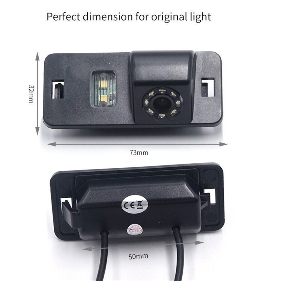 CCD Rear View Reverse Backup Camera 8LED For BMW X5 X6 Z4 E39 E53 E70