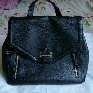 new look black backpack