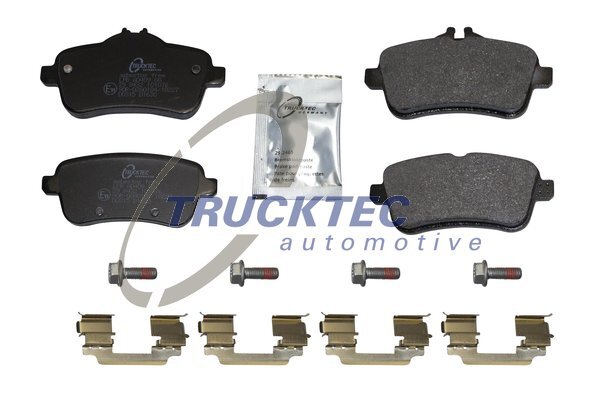 Trucktec Automotive BremsbeläGe Bremsbelegsatz Hinten FüR Mercedes GLE Coupe 500-image