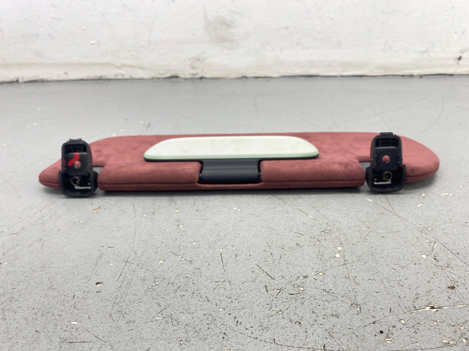 2020-2023 MCLAREN GT FRONT LEFT DRIVER OVERHEAD SUN VISOR BAROLA RED OEM 2021
