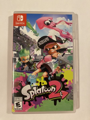 Splatoon 2 (Nintendo Switch) TESTED Video Game Works Fine With Case - Picture 2 of 8