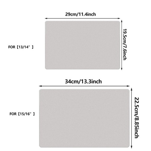 Dustproof Microfiber Cover Cleaning Cloth Keyboard Blanket Protective Film For M - Afbeelding 7 van 11