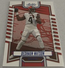 2023 Panini Absolute Football Deshaun Watson Cleveland Browns Blue Foil #10