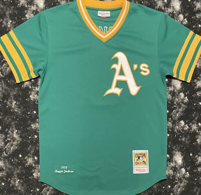 ウェア Mens mitchell ness reggie jacksonavy Authentic Mitchell & Ness MLB Oakland Athletics Reggie Jackson