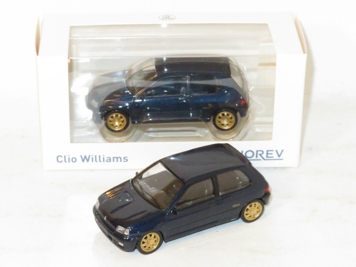 ルノー 希少RENAULT Clio williams ミニカー 1/43 1/43 Renault Clio Williams - Blue | eBay