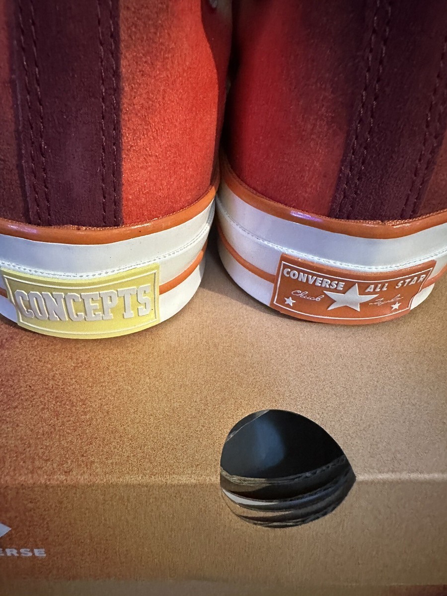 Converse Chuck 70 High x Concepts Southern Flame Men's Size 11