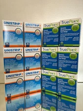 TRUE POINT - UNISTRIP 1 Blood Glucose Strips 600 Qty. Generic for ONE-TOUCH