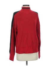 Sanctuary Women Red Turtleneck Sweater XS
