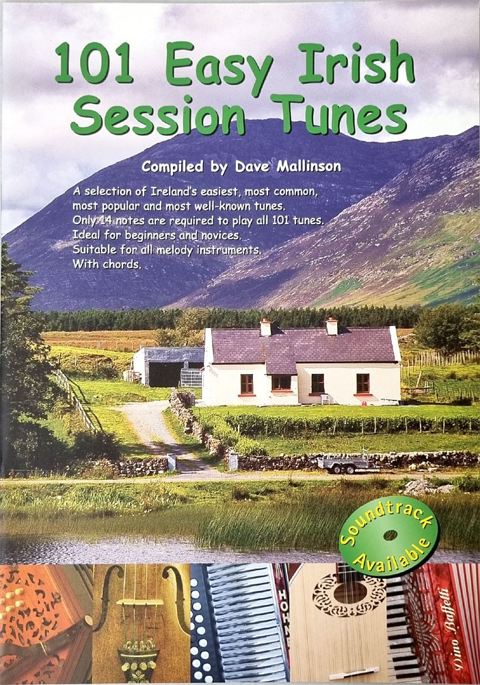 Tunebook: 101 EASY IRISH SESSION TUNES. Get playing fast, simple, familiar tunes