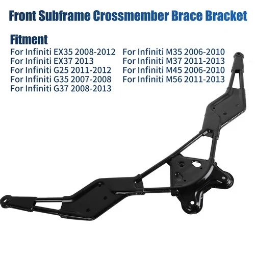 Front Crossmember Subframe Bracket For Infiniti EX35 G35 G37 M35 544B2-EG300 USA - Picture 4 of 13