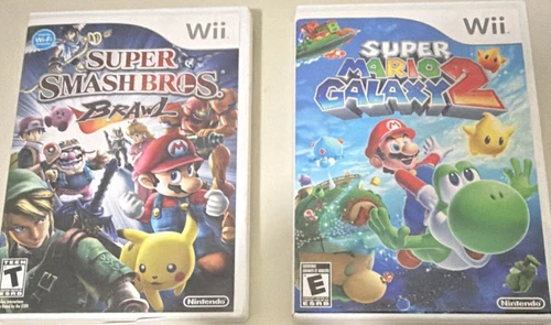 Nintendo Super Smash Bros. Brawl & Super Mario Galaxy 2 Wii Multiplayer