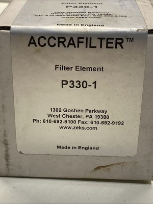 Élément Filtrant ACCRAFILTER L400-1 – Filtration Précise, Neuf
