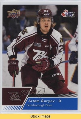 2022-23 Upper Deck CHL Blue Artem Guryev #264 READ 10x3