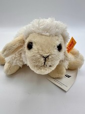 Steiff Linda Lamb Plush, Wool White New With tag 8