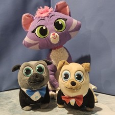 Disney Junior Puppy Dog Pals Bingo Rolly Hissy Plush Lot of 3