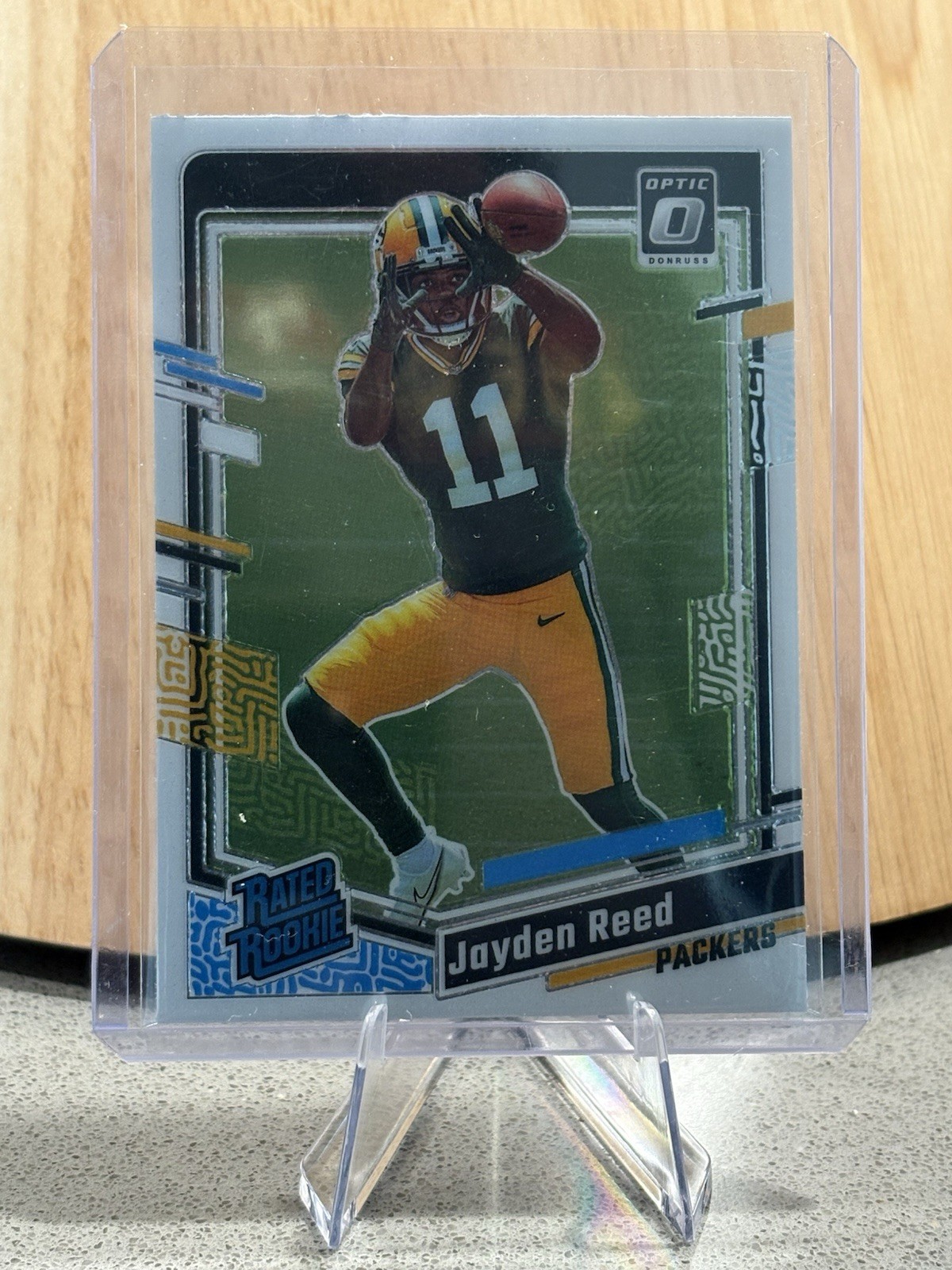 2023 Donruss Optic Jayden Reed Rated Rookie #239 / Packers