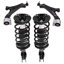 Front Shock Struts w/Control Arms Left & Right for 2010-17 Chevy Equinox Terrain