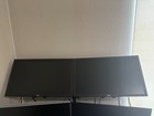 2 Dell Monitors w/ Dual Monitor Mount, HDMI & Power Cables – Tested Working — photo 2