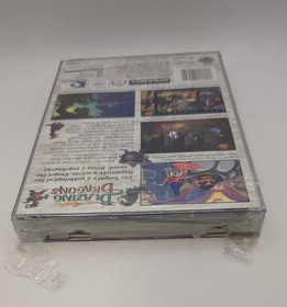 FACTORY SEALED Blazing Dragons (Sega Saturn, 1996) NEW Lots of plastic tears
