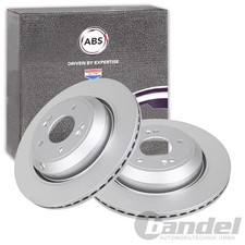 2x A.B.S. BREMSSCHEIBEN 330mm HINTEN passend für GENESIS G70 KIA STINGER