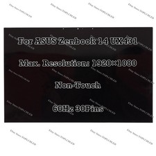 100 sRGB LCD Assembly Non-Touch Screen FHD For ASUS Zenbook 14 UX431FA-ES51