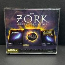 The Zork Legacy Collection PC Adventure Game Set 1997 - 4 CD-ROM Discs w/ Case
