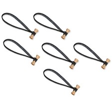 BongoTies Original A5-01 5" Cable Ties, Black, 60-Pack