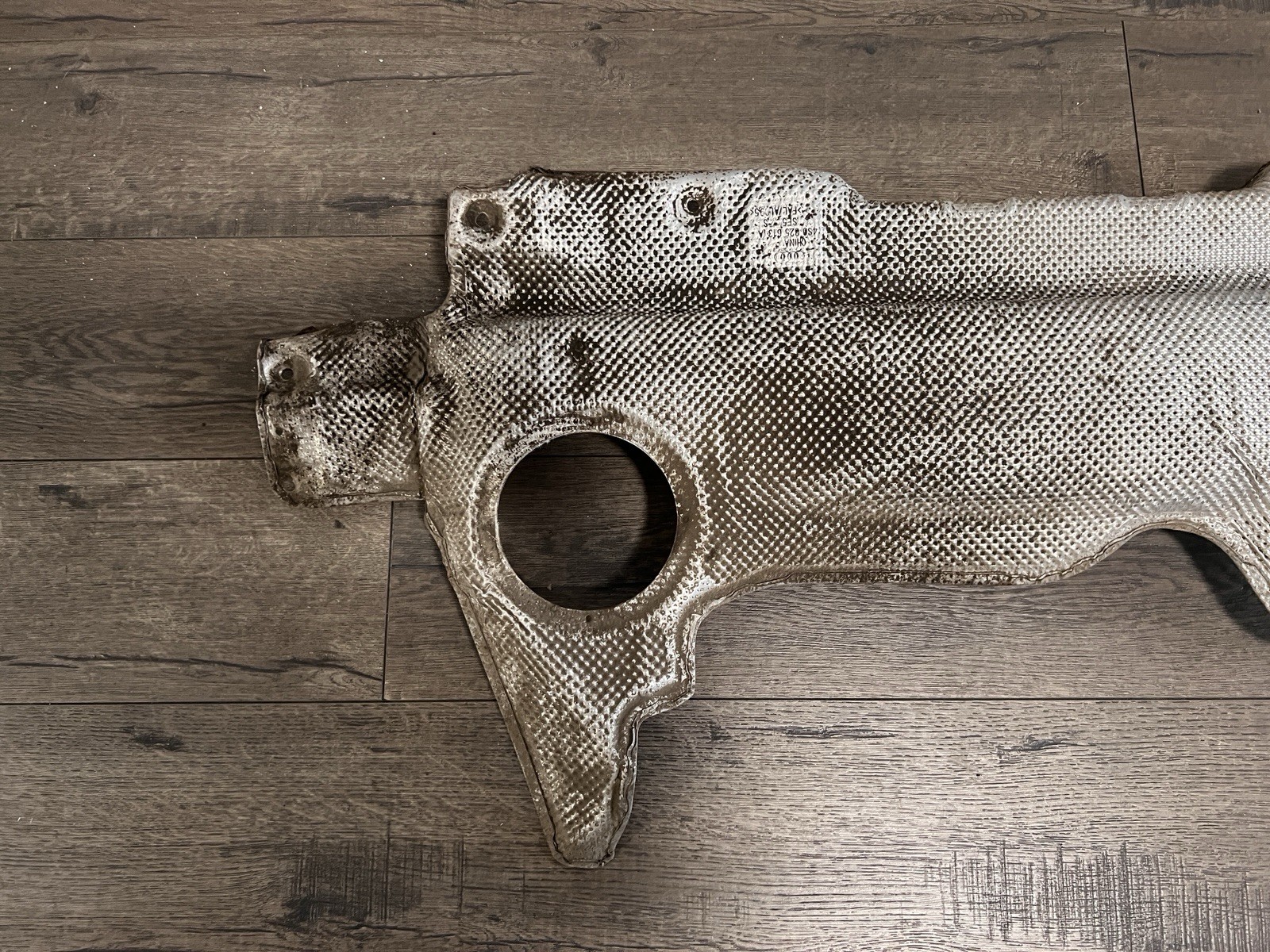 LAMBORGHINI HURACAN LP610 REAR MUFFLER HEAT SHIELD OEM 4S0825613A
