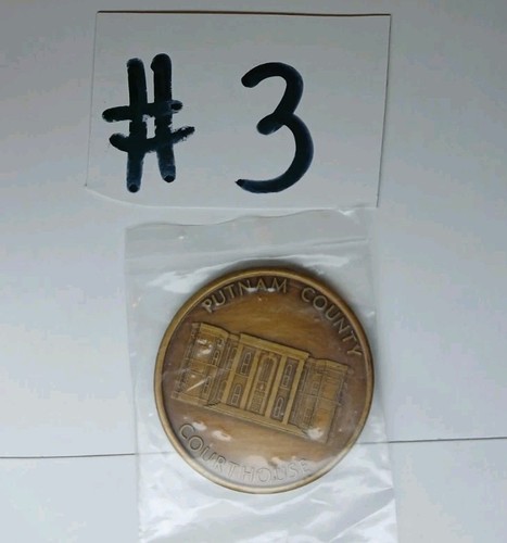 3 monedas del Bicentenario de la Revolución Americana del Condado de Putnam TN COURTHOUSE y 1 PIN de TTU - Imagen 7 de 9