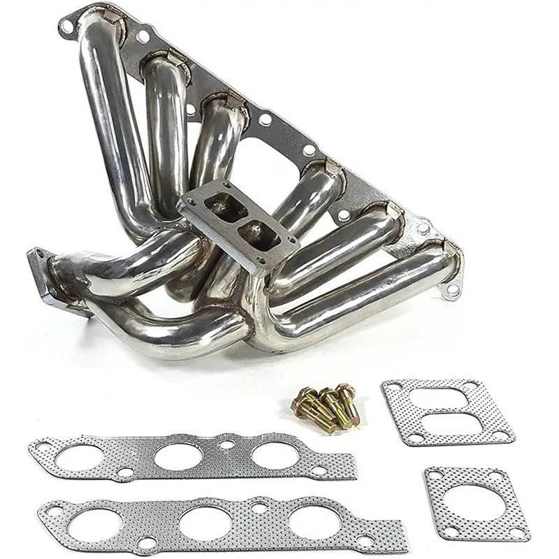 FOR Toyota Lexus IS300 GS300 2JZGE 2JZ-GE SS Turbo Exhaust Manifold T4 Flange Foto 4 de 4
