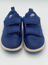 Nike-(PS) Nike Pico 5 Boys Blue Trainers Pink Size UK 10.5 EU 27.5 Children?s