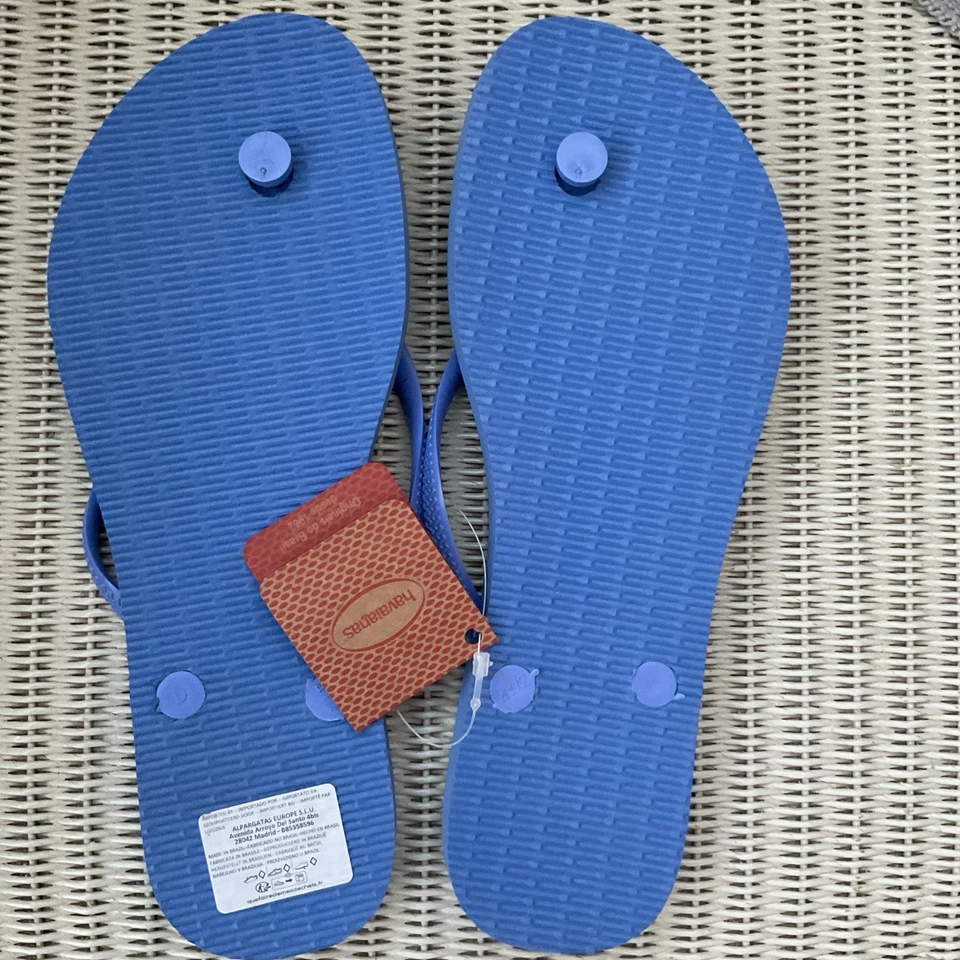 🌟Havaianas Slim Bright Blue UK 8 EU 41/42 Flip Flops, New🌟 - Image 4 of 4