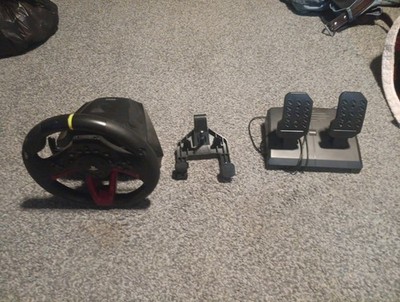 HORI Racing Wheel Apex RWA - Black Red Wheel PS4 Wheel & Pedals Only