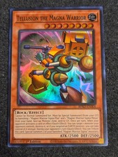 Tellusrion the Magna Warrior BPRO-EN004 - Super Rare - 1st Ed- In Hand
