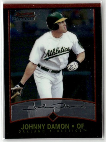2001 Bowman Chrome Johnny Damon #66 card