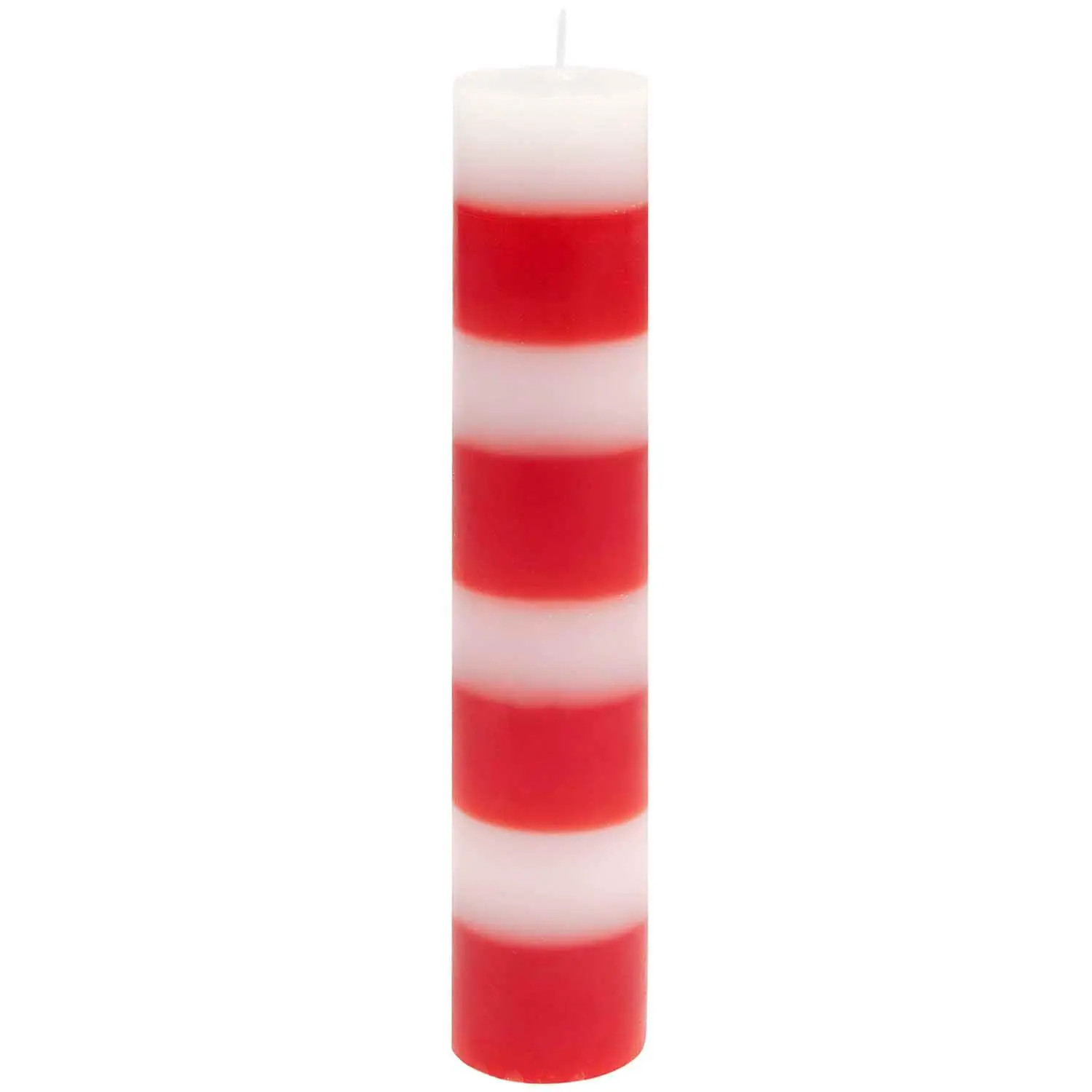 Rico Design Gmbh & Co.kg Stabkerze Gestreift Weiß/Rot4 X 20 Cm Brenndauer: 30H - Image 3