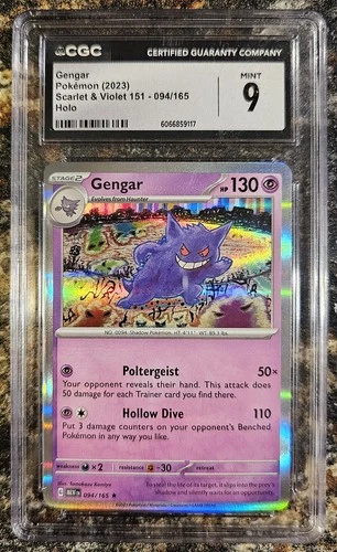 Pokemon 2023 Scarlet & Violet 151 Gengar 94 CGC 9 MINT
