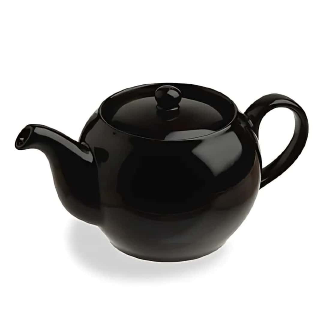 Sphere Black Porcelain Teapot 470 cc Tognana - Bar Cafeteria