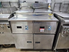 Used Pitco RTE14 Double Commercial Rethermalizer Electric Pasta Fryer Cooker 208