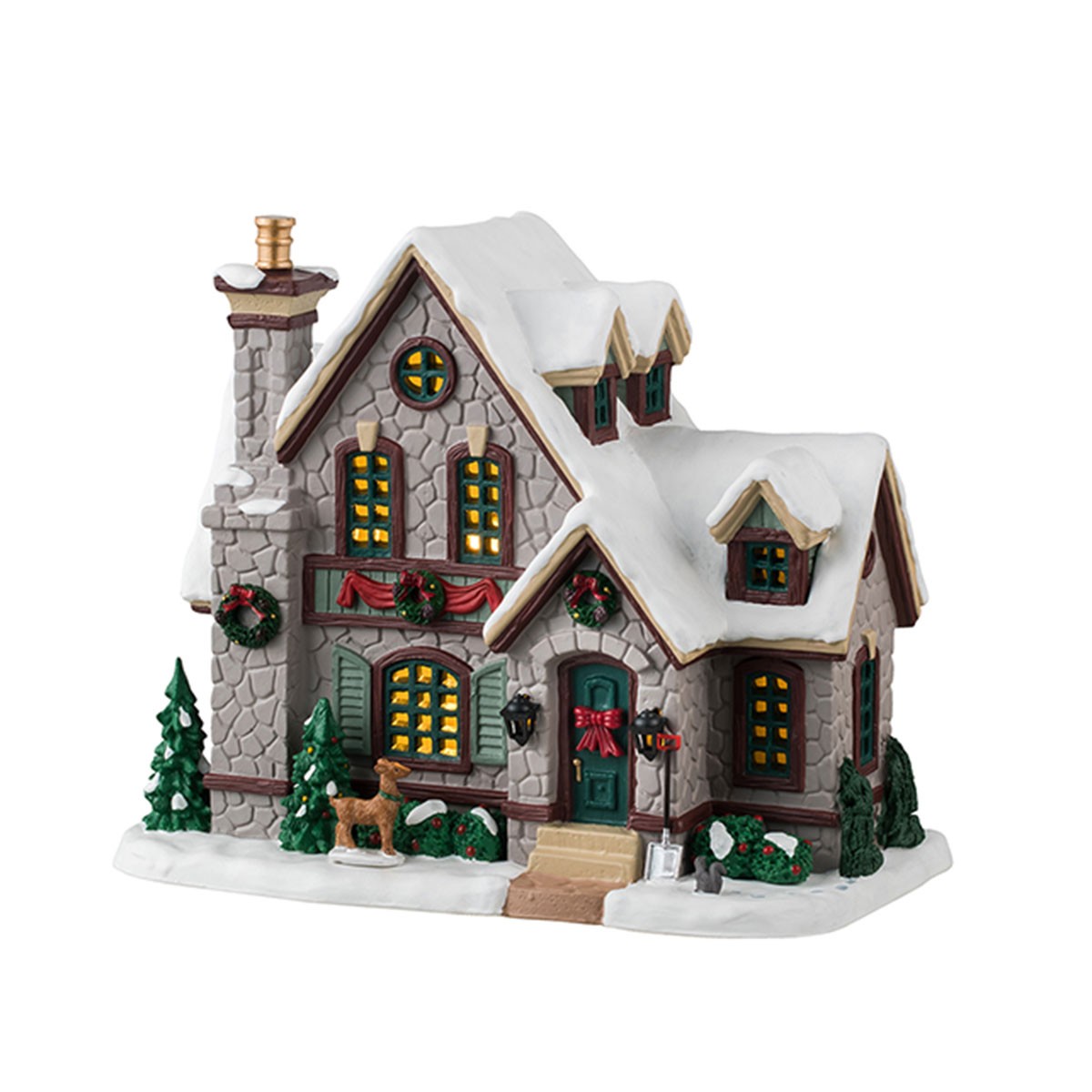 Lemax Christmas Figurine - White Christmas
