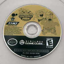 The SpongeBob SquarePants Movie Nintendo GameCube Game 2001 Disc Only