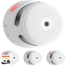 Rauchmelder 3 Stück Funk WLAN Vernetzbar