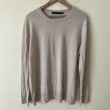 Jenni Kayne CROSBY MERINO WOOL CREWNECK SWEATER IN BLUSH