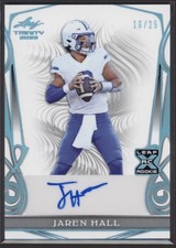 2023 Jaren Hall Leaf Trinity White Platinum Spectrum Auto RC /25  (G1178)