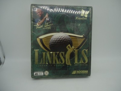 Vintage Links LS Legends In Sports 1997 Edition PC Windows 95 MS DOS Sealed (LD)