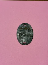 ORIGINAL WW2 JAPANESE LASTDITCH METAL SOLDIER'S DOG TAG